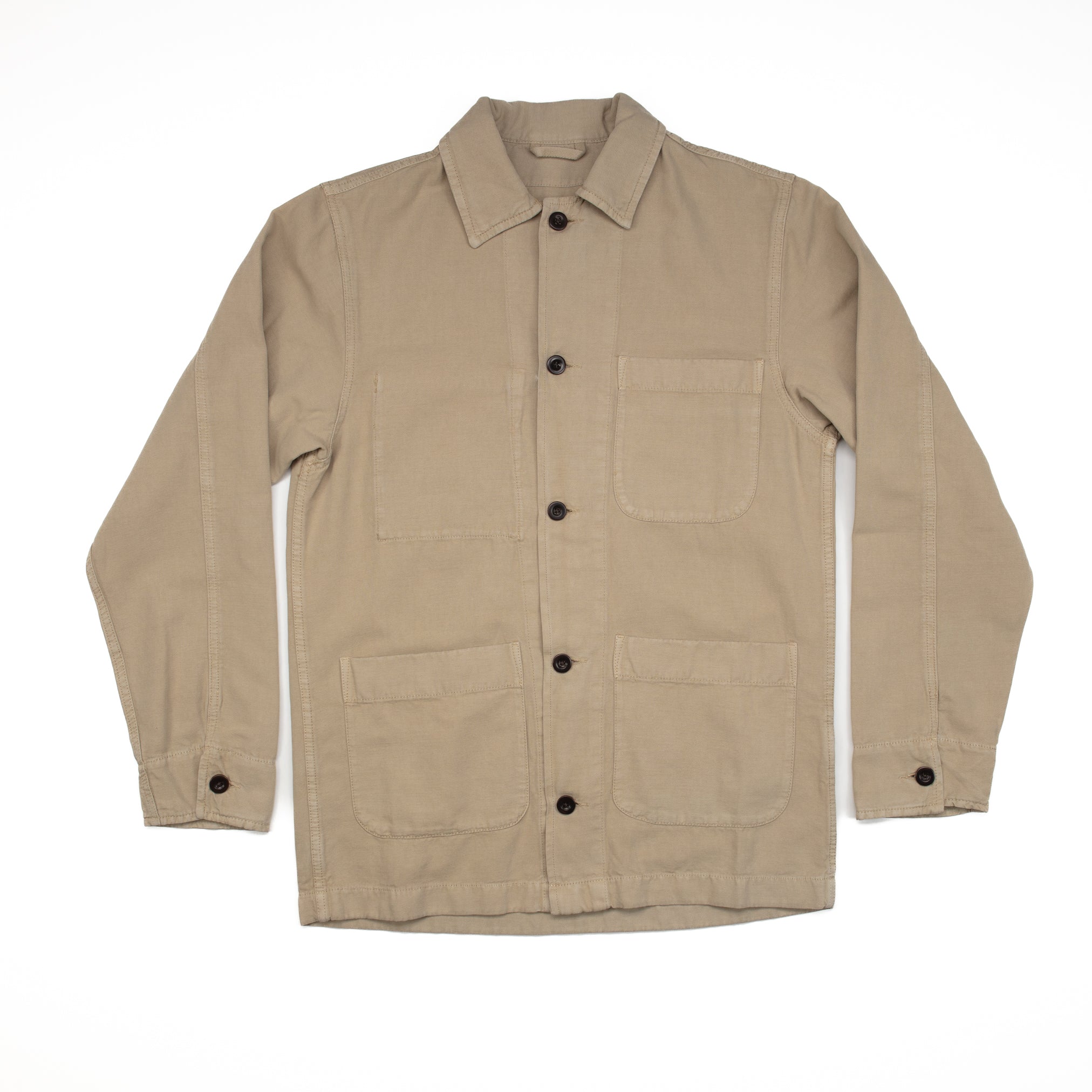 St Malo Work Jacket in Sand