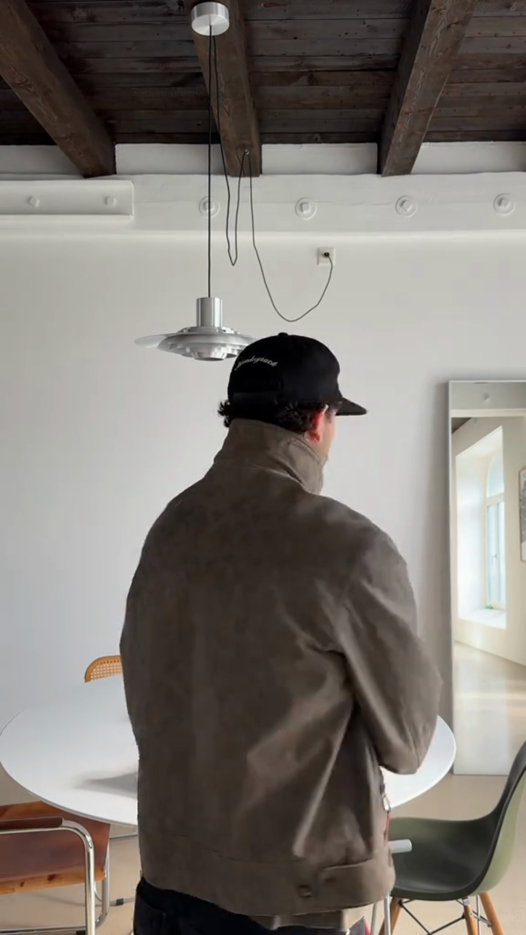 Brown Zip - Up Jacket