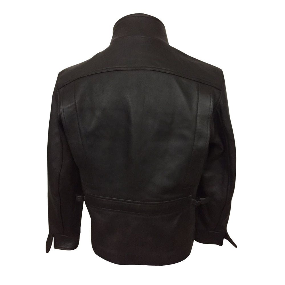 Brown Plainsman with stand up collar