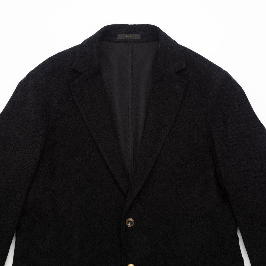 Soft Stitch Blazer in Black