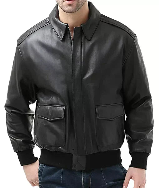 Jack Gladney A2 Black Jacket