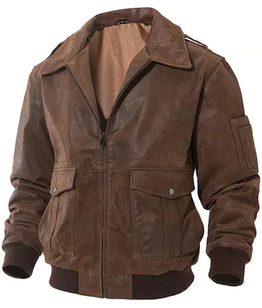 Martin A-2 Brown Bomber Jacket