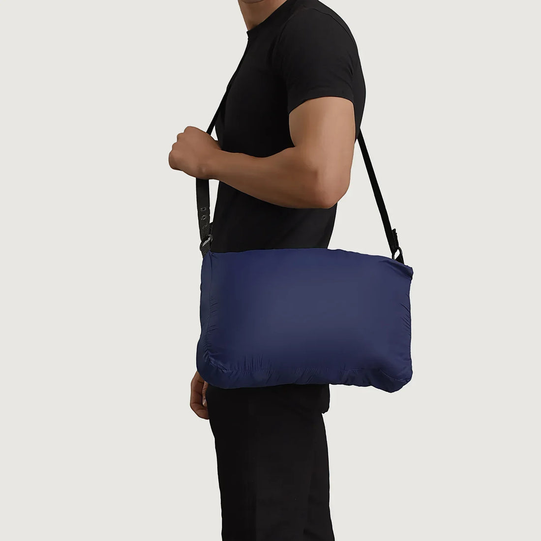 Erico Blue Hooded Puffer Jacket