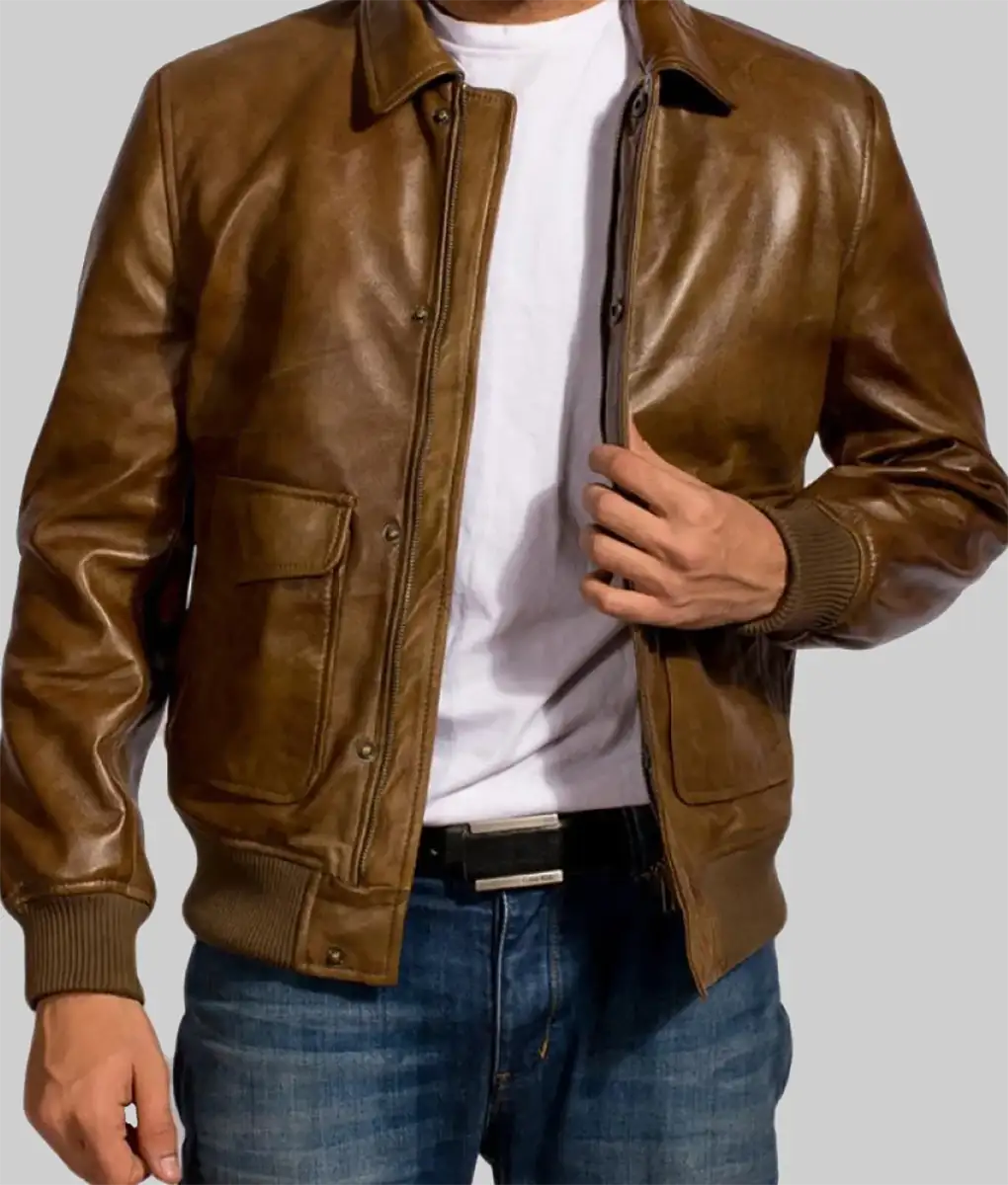 Milky Brown A-2 Jacket