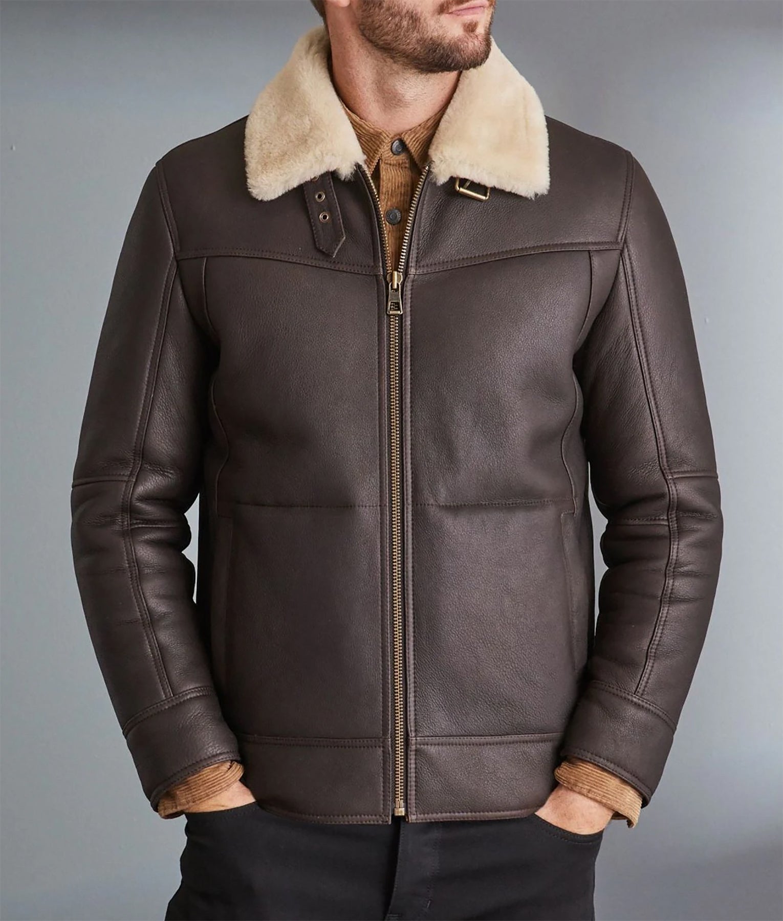 Miller Brown Cafe Racer Jacket