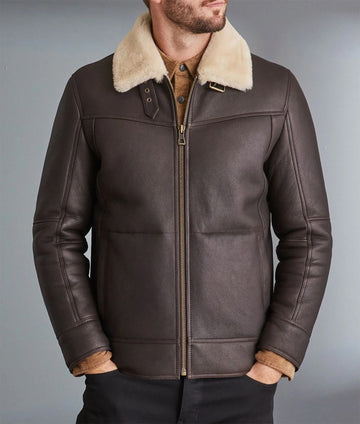 Miller Brown Cafe Racer Jacket