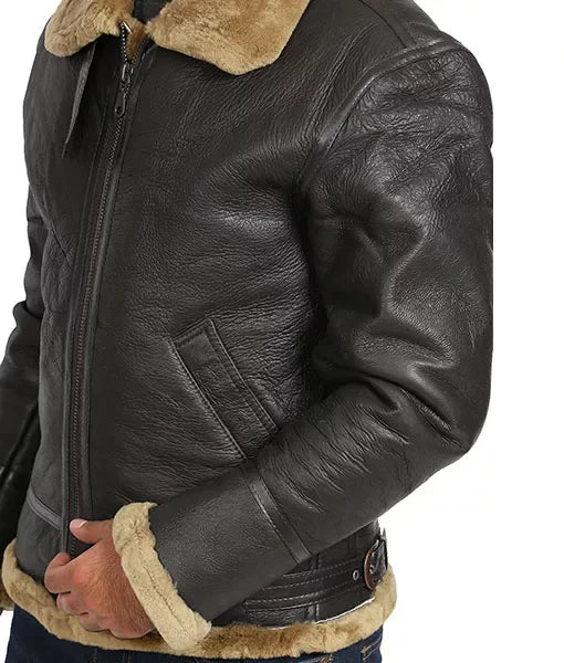 R.A.F Brian Brown Bomber Jacket