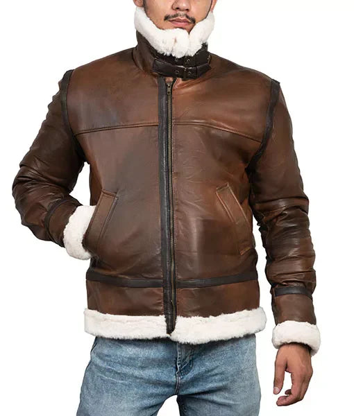Rusty Brown B3 Bomber Jacket