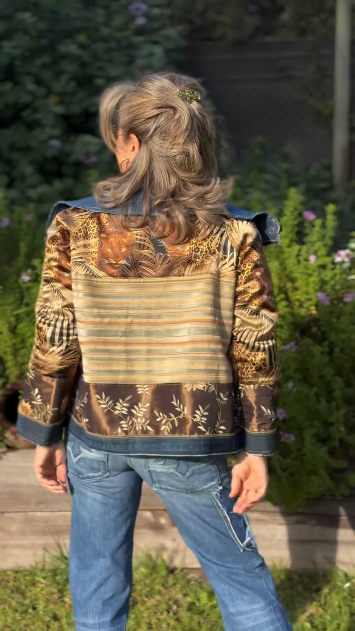 Patchwork and Embroidered Jacket